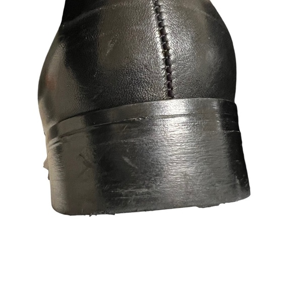 Bruno Magli Lace Up Leather Oxford Dress Shoes Black Men's Size 7.5 - Picture 5 of 10